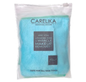 CARELIKA MICROFIBER TOWEL FOR COSMETIC REMOVAL