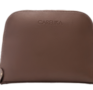 CARELIKA BEIGE COSMETIC BAG