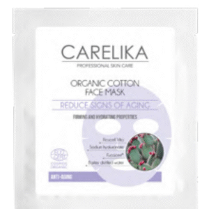 CARELIKA ORGANIC COTTON FACE MASK WITH FUCO­GEL