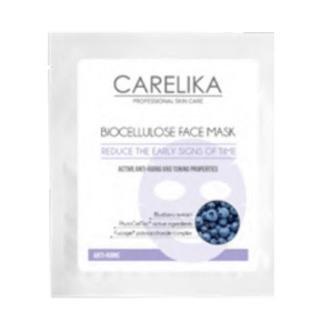 CARELIKA BIOCELLULOSE FACE MASK WITH BLUEBERRY