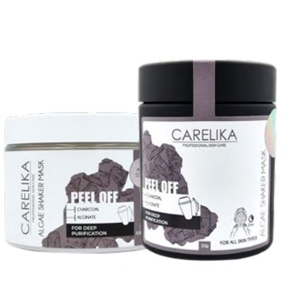 CARELIKA CHARCOAL SHAKER PEEL OFF MASK